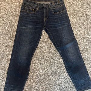 R13 WOMEN’S BIKER BOY DARK JEANS, SIZE 29, WORN 5x